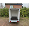 Gesloten aanhanger enkelasser 250 x 130 x 150 cm