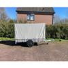 Gesloten aanhanger 250 x 130 x 150 cm