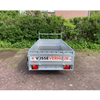 01. Open aanhanger dubbelasser 2,5 x 1,3 x 0,4 Meter (750KG)