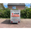 06. Gesloten huif aanhanger enkelasser 250 x 130 x 150 cm (750KG)