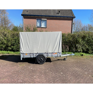 Gesloten aanhanger 250 x 130 x 150 cm